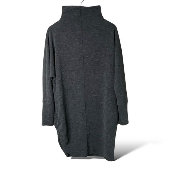 AYRTIGHT Stretch Poly / Rayon / Spandex Knit Long Sleeve Grey Tunic / Dress XS - Picture 1 of 9